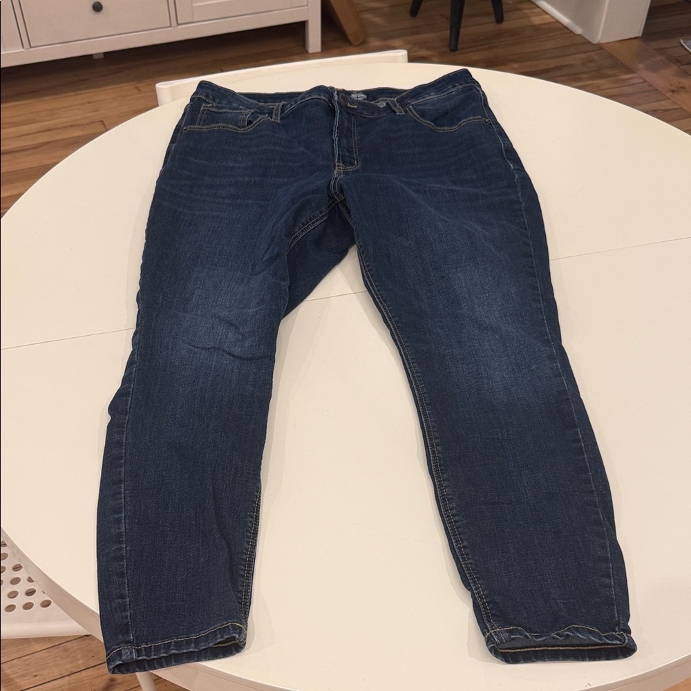 Old Navy Dark High-Rise Rockstar Super Skinny
